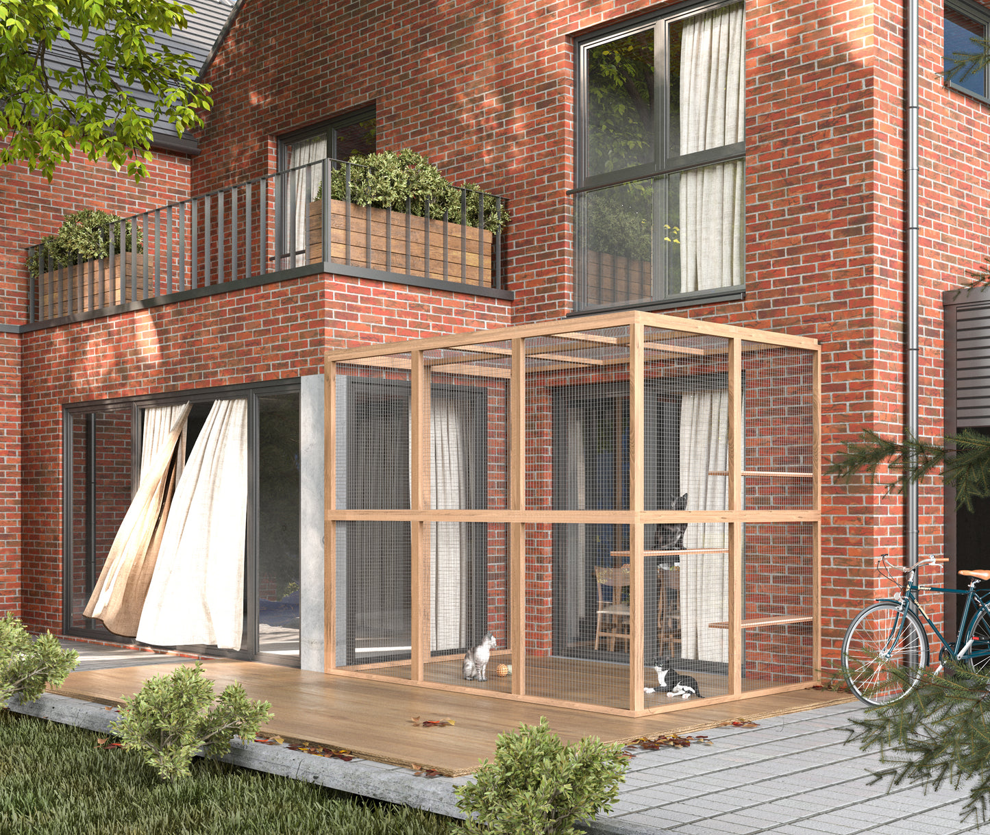 Wall-Mounted CATIO