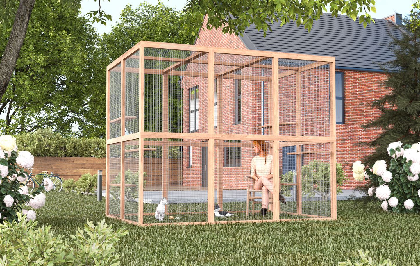 Freestanding CATIO